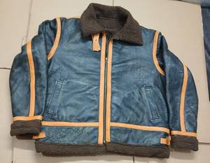 Nueva Edición, Abrigo de Cuero de Alta Calidad para Hombre, Chaqueta de Cuero Genuino de Oveja para Mujer, Chaqueta de Cuero con Piel de Oveja Genuina para Invierno - Product Image 2