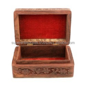<b>Jewellery</b> Packaging Box From High Quality Top Product Indian Handicraft Square Box for <b>Jewellery</b> Storage Design Multiple <b>Wooden</b> - Product Image 2