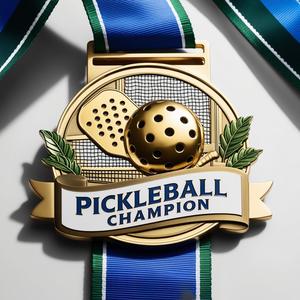 Medallas exclusivas de Pickleball de latón antiguo para competiciones universitarias de secundaria Medalla de metal personalizada de diseño libre para eventos deportivos - Product Image 4