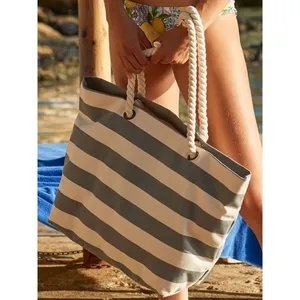 Summer Nautical <b>Beach</b> Tote Bag for Promotional Merchandise - Product Image 5