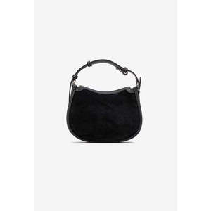 Structured Handbag in Genuine Suede Leather - Made in <b>Italy</b> - Art. 25393 - Product Image 1