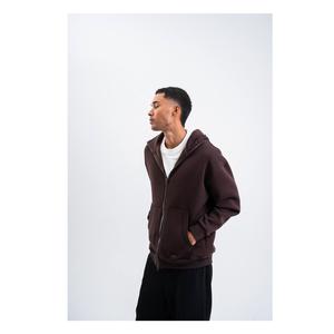 Sudaderas con capucha de gran tamaño de Algodón 100% con bordado personalizado para hombres y niños, ropa de calle de talla grande - Product Image 1