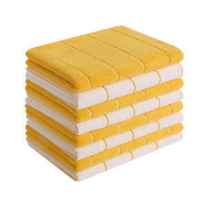 Premium 100% Cotton Embroidered Bohemian 18x28 160 GSM Handmade Quick Dry Super Absorbent Best Selling Golf Yellow <b>Tea</b> <b>Towels</b> - Product Image 1