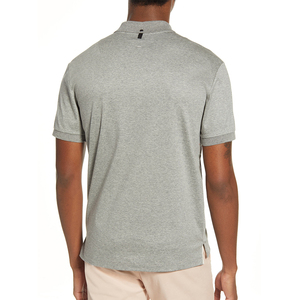 Polo de golf de haute qualité pour hommes personnalisé en gros motif uni et uni pour tenue décontractée de sport - Product Image 2