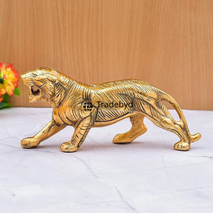 Tradebyd Sculpture de coulée en métal artisanale pièce de déclaration artistique pour cadeau de décoration intérieure - Product Image 1