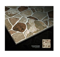 Carreaux de sol/mur extérieurs en porcelaine mate antidérapants de 300x300mm, design industriel, épaisseur 8,5mm, très demandés