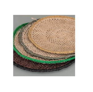 Napperons en macramé haut de gamme Design industriel finition naturelle forme personnalisée couleur professionnelle vaisselle de table la plus exigeante - Product Image 3