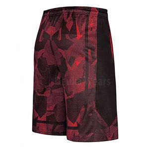 Service OEM, vêtements de basket-ball de haute qualité avec impression par sublimation, design personnalisé, taille plus, short de basket-ball à taille élastique - Product Image 3