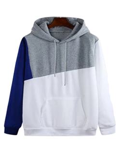 Sudadera con capucha para hombre, de invierno, color sólido, 100% algodón, forro polar, diseño personalizado, calidad premium, ropa urbana, transpirable. - Product Image 3