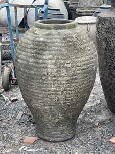 Vases en céramique émaillée d'extérieur nouvelle tendance du Vietnam Poterie de grande taille pour la maison et le jardin - Product Image 3