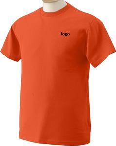 Camiseta de alta calidad para hombre, 100% algodón, venta al por mayor, de secado rápido, personalizada, de alta calidad, camiseta de manga corta con estampado de Color sólido en blanco para hombre - Product Image 1