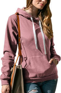 Haut à capuche pour femme, de haute qualité, design uni personnalisé, doux, confortable, en polaire, pull décontracté, streetwear, confortable, tendance, polyvalent - Product Image 6