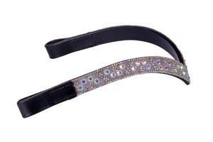 Premium V Shape Horse Brow Band Accesorio de brida ecuestre duradero con estilo Equipo de equitación decorativo para caballos - Product Image 6