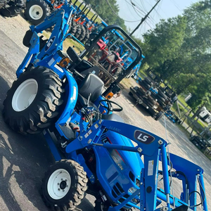 Tracteur de tondeuse à gazon sans fil LS Industrial Grade 24.7hp 170cc Engine 2-Stroke Telescopic Handle Front End Loader Backhoe for DIY - Product Image 1