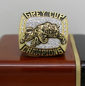 Réplica del Anillo de Campeonato Grey Cup de los BC Lions 2006, Anillo de Regalo para Fanáticos del Fútbol Canadiense CFLLL, Recuerdo Coleccionable - Product Image 1