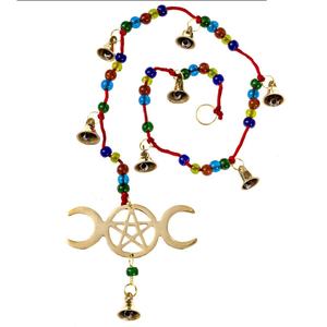 Carillon éolien OM en laiton fait à la main personnalisé avec cloches suspendues Prix réduit pour la décoration de la maison Matériau métallique - Product Image 6