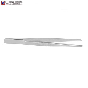 Fórceps de disección de patrón delgado de alta calidad 1x2 dientes Instrumentos médicos quirúrgicos de acero inoxidable - Product Image 4