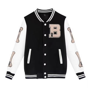 Venta caliente chaquetas universitarias de alta calidad para Hombres Nuevo Color sólido diseño de invierno Material de lana de longitud larga conmutable - Product Image 3