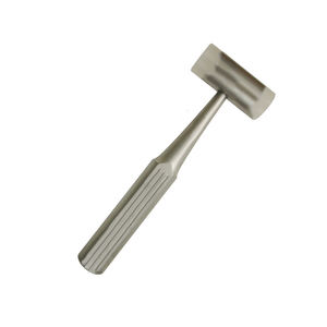 Maillet en os d'hydromel 25.8mm de diamètre têtes en nylon remplaçables poignée simple marteau chirurgical orthopédique manuel pour chirurgie dentaire - Product Image 2