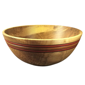 Tazón de madera para servir para frutas, ensaladas, palomitas de maíz, ensaladera de madera para cocina, fiesta, comedor, Pasta - Product Image 2