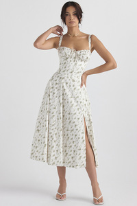 Vestido <span class=keywords><strong>De</strong></span> verano temperamento <span class=keywords><strong>moda</strong></span> vestidos elegantes para Mujer vestido <span class=keywords><strong>De</strong></span> estilo suave con tirantes finos, Ropa <span class=keywords><strong>De</strong></span> Mujer <span class=keywords><strong>De</strong></span> estilo francés - Product Image 2