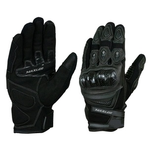 Gants de course mi-doigts respirants en cuir pour cyclisme, moto, vélo, ski décontracté et karting – Idéaux pour l'été - Product Image 1