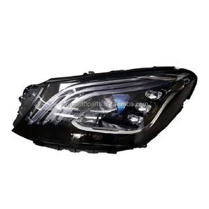 Kit de Carrocería Modificado S65 AMG para Mercedes Clase S W222, Faros Delanteros, Faros Traseros, Faldones Laterales A2228800147 A2228851702 A2228207361 - Product Image 3