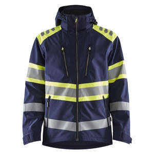 Chaqueta DE SEGURIDAD OEM de alta visibilidad, chaqueta blanda de invierno, seguridad en el trabajo, protectora, reflectante, impermeable, Sudadera con capucha, ligera de invierno - Product Image 1