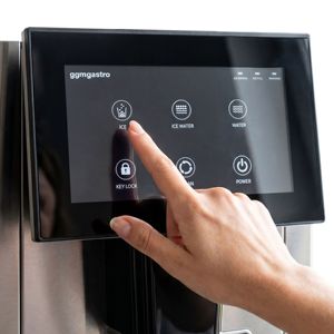Distributeur de glace et d'eau avec machine à glaçons intégrée - 60 kg/24 h - Touch - Product Image 4