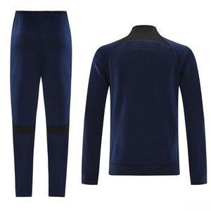 Vente en gros de vêtements de sport de qualité, survêtement d'entraînement à manches longues, ensemble deux pièces confortable et respirant en coton/polyester - Product Image 5
