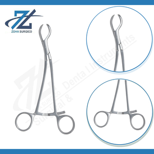Pinzas Quirúrgicas para Huesos Burns, Articulación de Caja, 200 mm de Largo, Acero Inoxidable Quirúrgico, Instrumentos Manuales, Certificación CE, Alta Calidad - Product Image 3