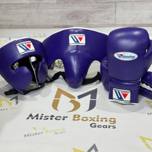 ถุงมือชุดชกมวยอุปกรณ์สำหรับต่อยมวยอุปกรณ์ป้องกันศีรษะและขาหนีบอุปกรณ์ฝึกซ้อม & ซ้อมคุณภาพระดับพรีเมียม - Product Image 1