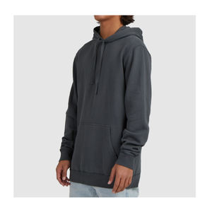 Vente en gros de pull solide à manches longues pour hommes et femmes, sweat à capuche tricoté respirant en coton et polyester - Product Image 2