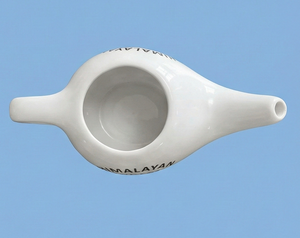 กระถางเซรามิกสำหรับล้างโพรงจมูกด้วยเกลือหิมาลัย ช่วยบรรเทาอาการทางระบบทางเดินหายใจและทำความสะอาดโพรงจมูกอย่างเป็นธรรมชาติ - Product Image 3