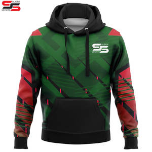 แจ็กเก็ตมีฮู้ดสำหรับผู้ชายเสื้อมีฮู้ดลำลองพิมพ์ลายหลากสี3D งาน OEM ดีไซน์ตามสั่ง - Product Image 6