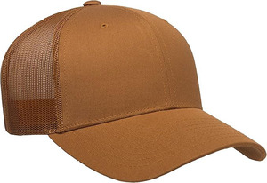 Vente en gros de casquettes de camionneur en maille de coton à 6 panneaux pour hommes et femmes casquettes casquettes de camionneur chapeaux logo imprimé personnalisé - Product Image 5
