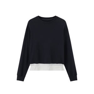 เสื้อยืดคอกลมผู้หญิงทรงคลาสสิก ทรงปกติ เป็นมิตรกับสิ่งแวดล้อม ป้องกันรังสียูวี แห้งเร็ว ระบายอากาศดี แขนสั้น สำหรับฤดูร้อน รับผลิตแบบ ODM พิมพ์โลโก้ ไซส์ XS - Product Image 1