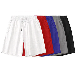 Nouveaux shorts de sport pour hommes à cordon de serrage, couleur unie, pour la salle de sport, l'entraînement, la course à pied, le fitness, le basketball, shorts décontractés, 2025 - Product Image 3