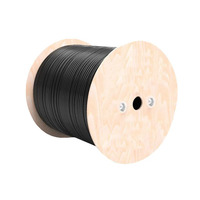 Kabel Drop FTTH DEKAM 1/2/4 Core G657A1 SM Fiber Optik untuk Jaringan Filipina
