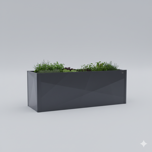 Jardinera Elevada de Acero Galvanizado de Lujo, Maceta Metálica para Patio, Decoración del Hogar y Jardín, Productos al por Mayor - Product Image 5