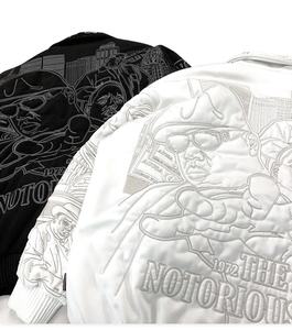 Chaquetas de satén personalizadas para hombre Chaqueta de equipo deportivo de satén de béisbol Tasa de venta total 2025 Chaqueta de satén - Product Image 6