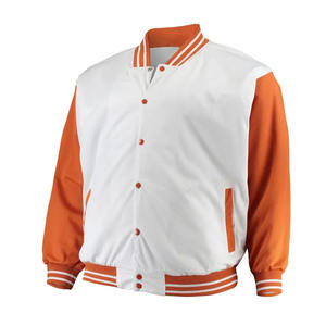 Blouson bombardier de baseball personnalisable pour hommes, tendance et décontracté, style universitaire d'hiver avec col montant, coupe ample, service OEM - Product Image 5