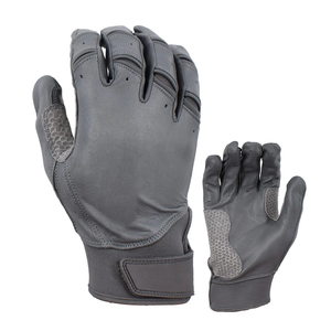 Guantes de bateo de béisbol de cuero genuino con logotipo personalizado, guantes de bateo de béisbol y softbol de todos los colores personalizados de alta calidad - Product Image 1