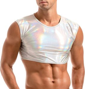 Camiseta atlética ajustada para hombre, Top corto de microfibra transpirable ligero de secado rápido, estampado sólido para entrenamientos de verano, estilo informal - Product Image 3