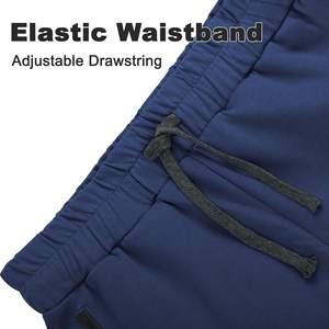 <b>Mens</b> Cotton <b>Shorts</b> with Zipper Pockets Lightweight and Soft Casual Wear for <b>Lounge</b>, Sleep, Workout - Product Image 5