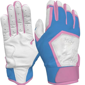 Gants de frappe de baseball en cuir d'entraînement professionnel de haute qualité fabriqués au Pakistan Style uni pour écran tactile de sport Applicable - Product Image 1