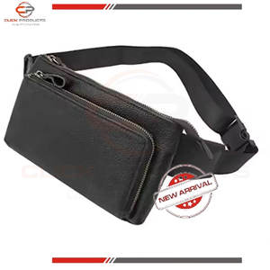 Custom Oem Best Vintage High Quality Black Microfiber Male <b>Mens</b> <b>Leather</b> Mobile Phone Crossbody Messenger Sling Cross <b>Bag</b> for <b>Men</b> - Product Image 6