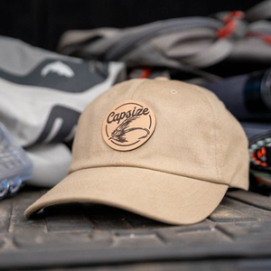 หมวกเบสบอลปรับได้สำหรับกีฬากลางแจ้งหมวกแบบไม่มีโครงสร้างสำหรับตกปลาทำจากหนังออกแบบโลโก้ได้ตามต้องการ - Product Image 2