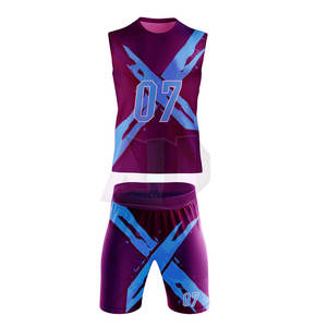 Custom Fit Athletic Apparel 7v7 <b>Compression</b> Uniform Set Breathable Lightweight Durable Stretch Material Perfect for Adult Sports - Product Image 2