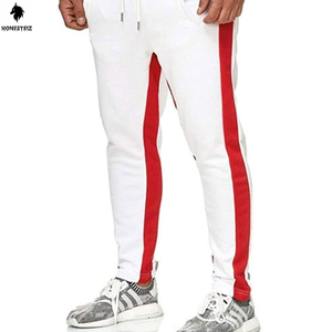 เสื้อกีฬาเอวยางยืดแบบลำลองของผู้ชายเสื้อออกกำลังกายกางเกงสไตล์หน้าแบนสำหรับฟุตบอลคลับชุดวอร์มกลางแจ้ง - Product Image 6